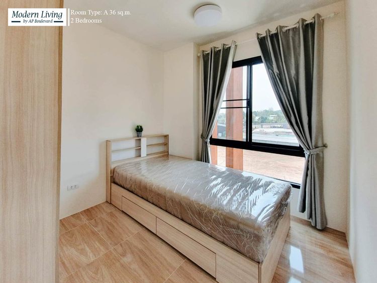 ภาพแบบบ้าน-1 Bedroom - 36 sqm.