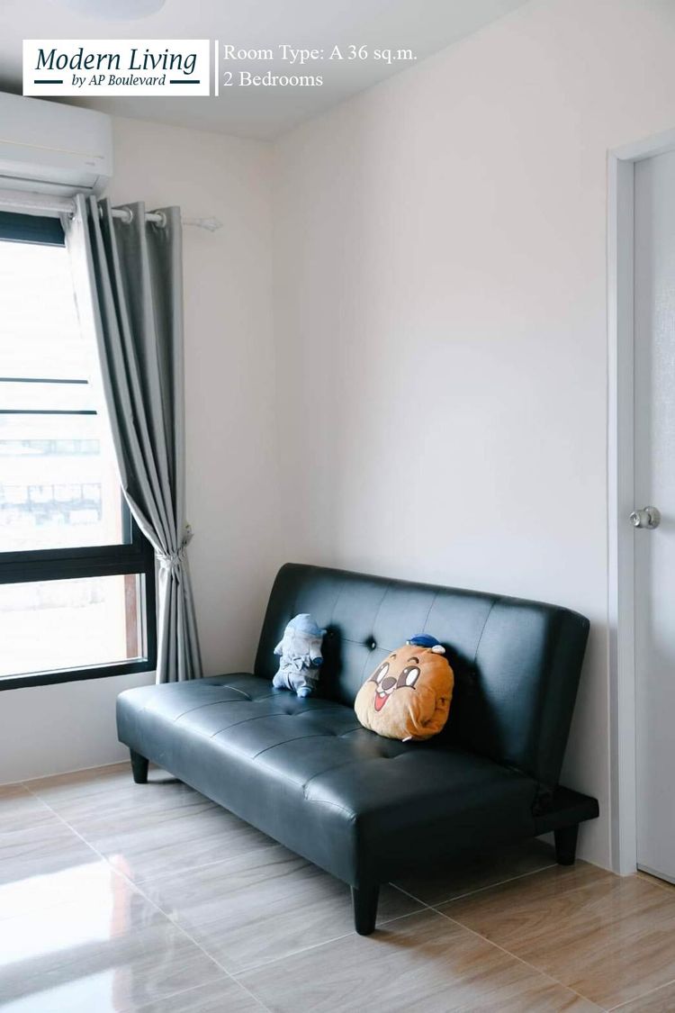 ภาพแบบบ้าน-1 Bedroom - 36 sqm.