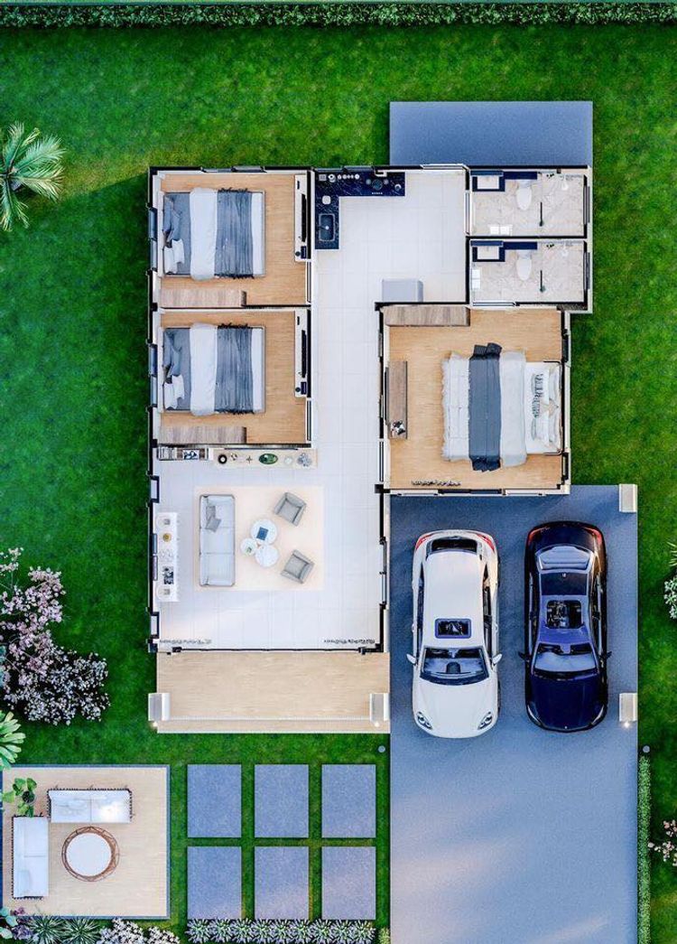 ภาพแบบบ้าน-บ้านเดี่ยว