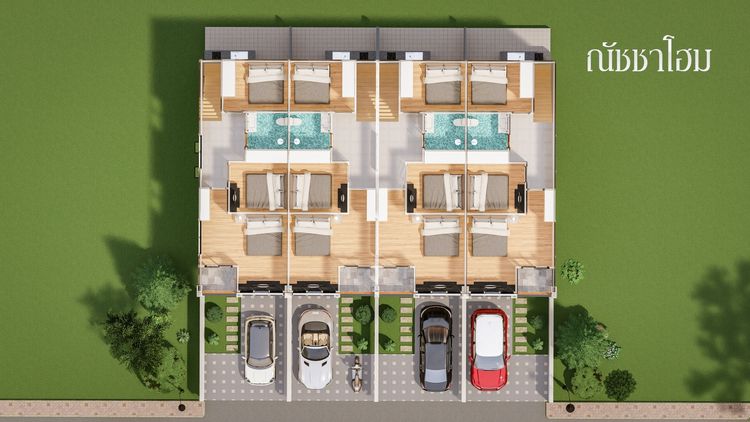 ภาพแบบบ้าน-ทาวน์โฮม