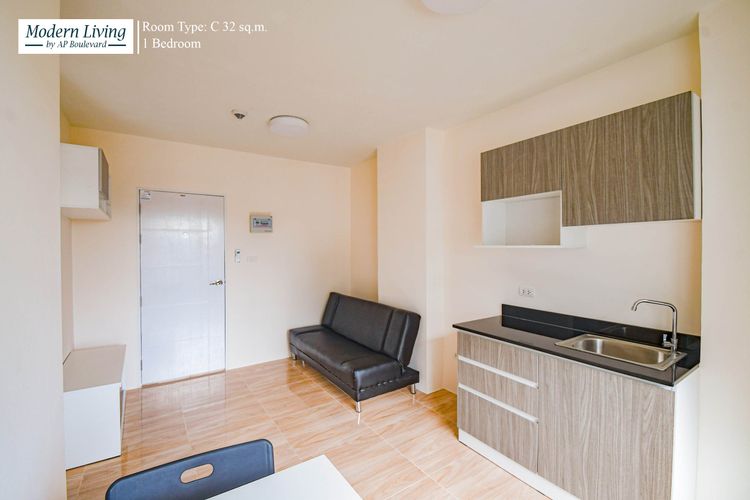 ภาพแบบบ้าน-1 Bedroom - 32 sqm.