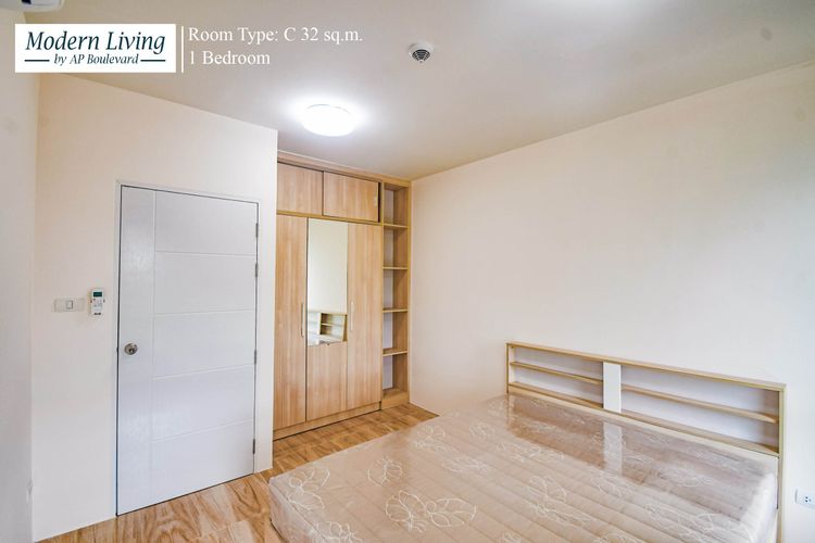 ภาพแบบบ้าน-1 Bedroom - 32 sqm.