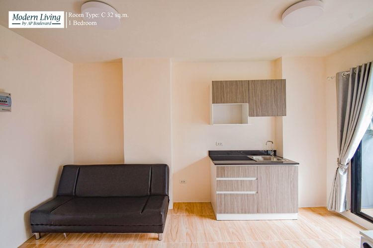 ภาพแบบบ้าน-1 Bedroom - 32 sqm.