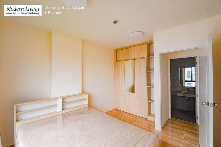 ภาพแบบบ้าน-1 Bedroom - 32 sqm.