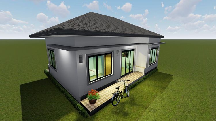 ภาพแบบบ้าน-ณ สุขสวัสดิ์ A B และ C