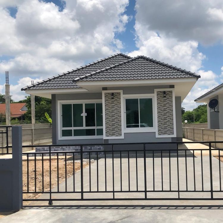 ภาพแบบบ้าน-บ้านชั้นเดียว