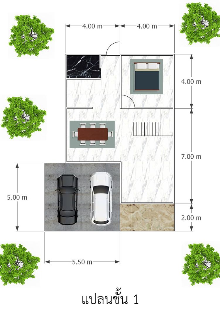 ภาพแบบบ้าน-บ้านรดา