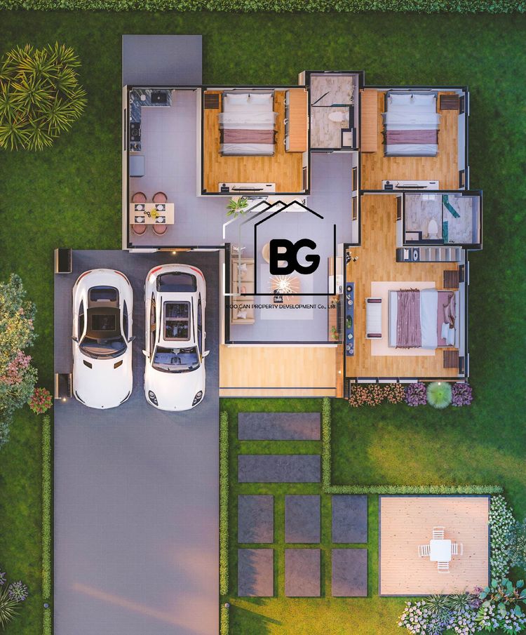 ภาพแบบบ้าน-บ้านรดา