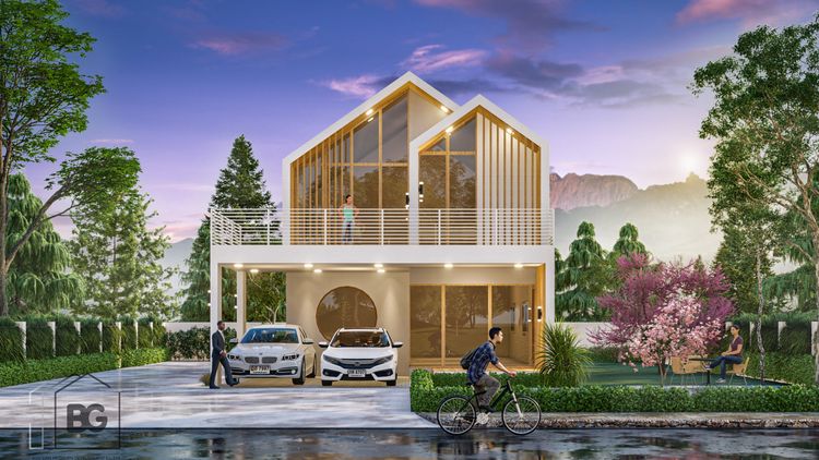 ภาพแบบบ้าน-บ้านรดา