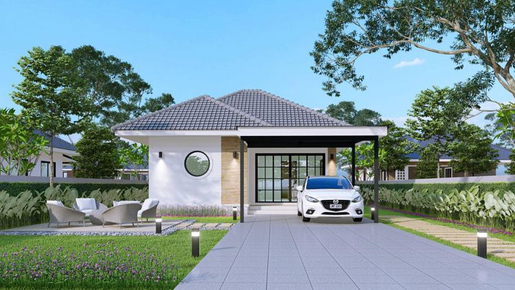 ภาพแบบบ้าน-