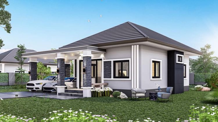 ภาพแบบบ้าน-บ้านเดี่ยว