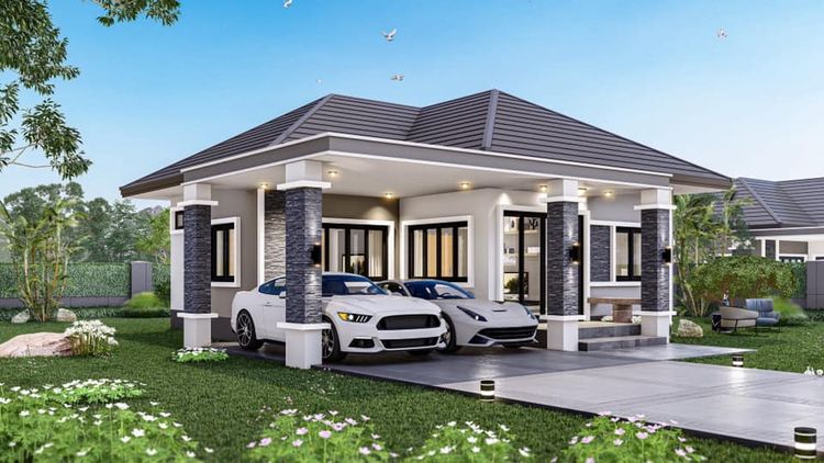 ภาพแบบบ้าน-บ้านเดี่ยว