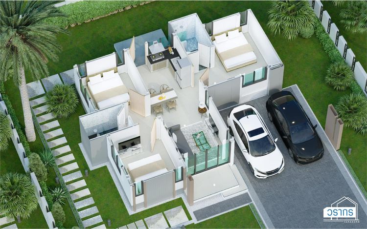 ภาพแบบบ้าน-บ้านเดี่ยว