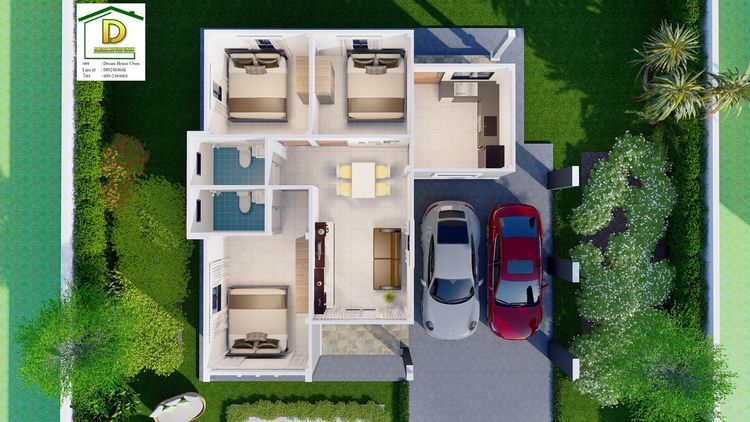 ภาพแบบบ้าน-บ้านเดี่ยว