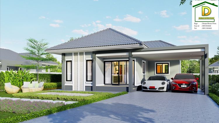 ภาพแบบบ้าน-บ้านเดี่ยว