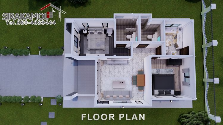 ภาพแบบบ้าน-บ้านศิรกมล