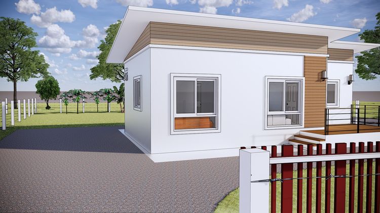 ภาพแบบบ้าน-ถ้าคุณเป็นคนชอบปลูกผักทำสวนครัว ทำกับข้าวทานเองซื้อบ้านกับเรา ที่นี้เรามีให้คุณ