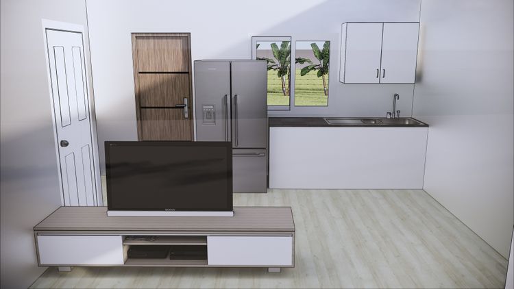 ภาพแบบบ้าน-ถ้าคุณเป็นคนชอบปลูกผักทำสวนครัว ทำกับข้าวทานเองซื้อบ้านกับเรา ที่นี้เรามีให้คุณ