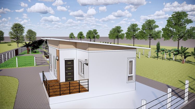 ภาพแบบบ้าน-ถ้าคุณเป็นคนชอบปลูกผักทำสวนครัว ทำกับข้าวทานเองซื้อบ้านกับเรา ที่นี้เรามีให้คุณ