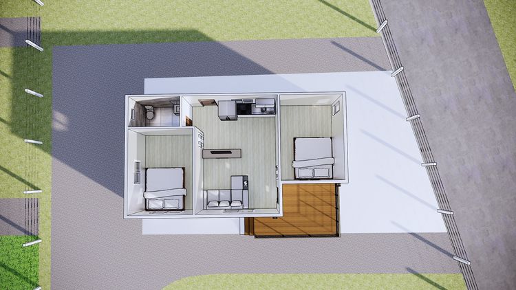 ภาพแบบบ้าน-ถ้าคุณเป็นคนชอบปลูกผักทำสวนครัว ทำกับข้าวทานเองซื้อบ้านกับเรา ที่นี้เรามีให้คุณ