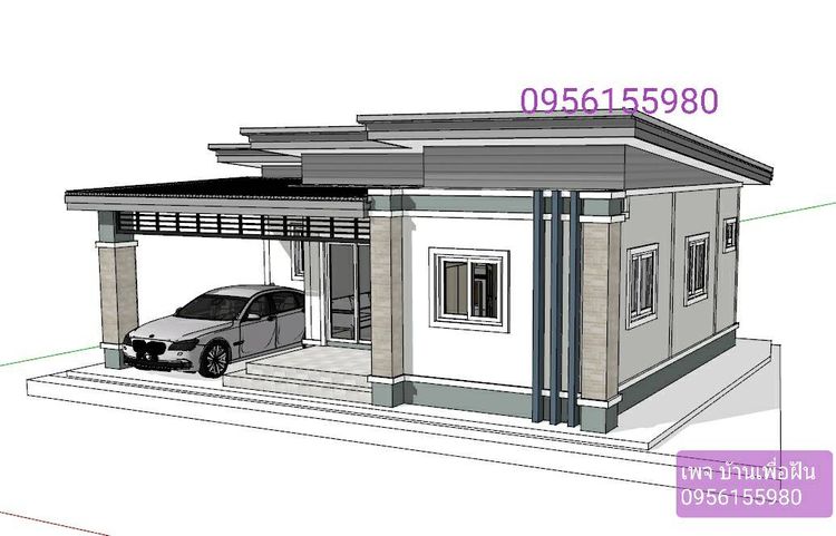 ภาพแบบบ้าน-แบบที่ 5