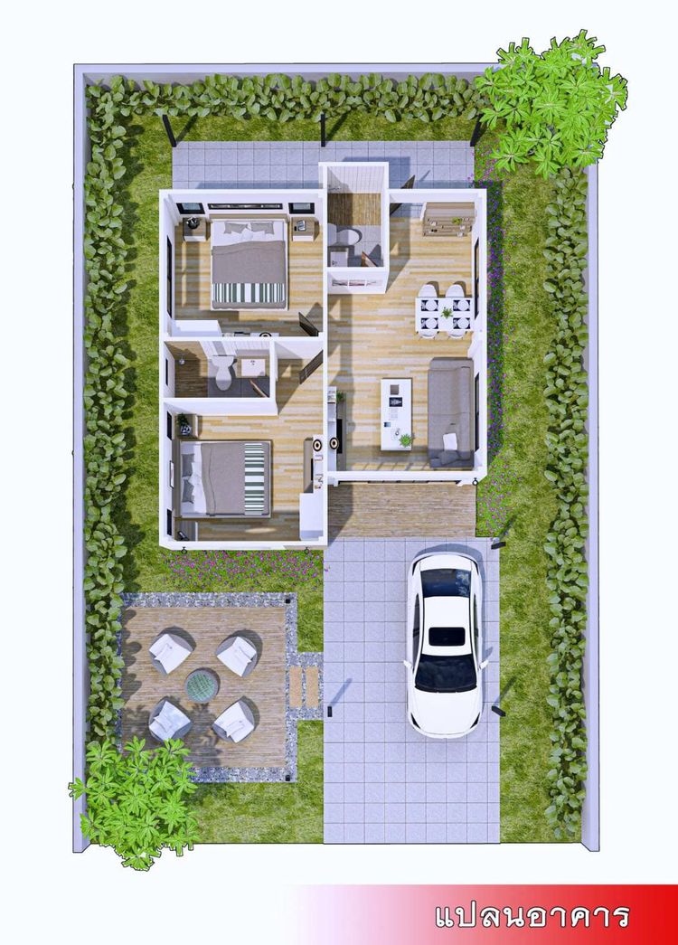 ภาพแบบบ้าน-บ้านเดี่ยว