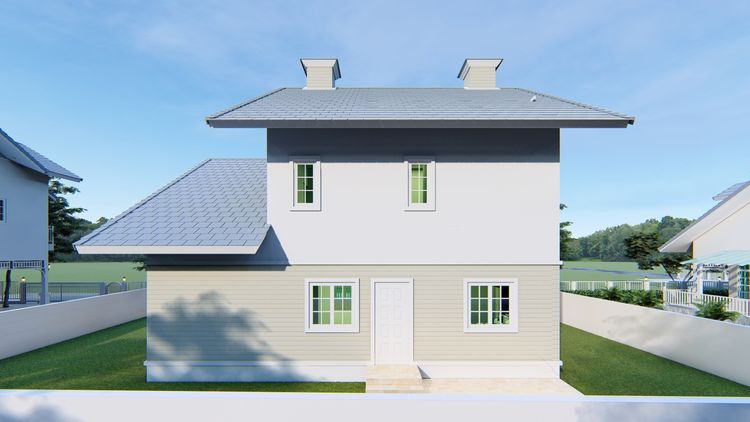 ภาพแบบบ้าน-บ้านปานใจ 3 สไตล์โคโลเนียล