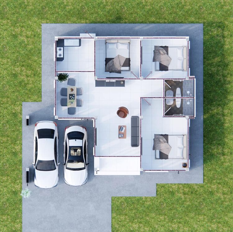 ภาพแบบบ้าน-ทรัพย์ไพศาล ลีฟวิงโฮม