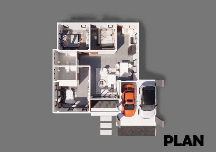 ภาพแบบบ้าน-Type B