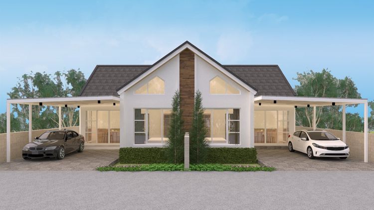 ภาพแบบบ้าน-บ้านแฝด Typ T