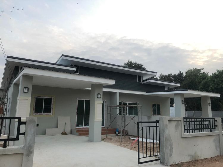 ภาพแบบบ้าน-โครงการบ้านจัดสรรเดอะเล็ก บ้านไผ่