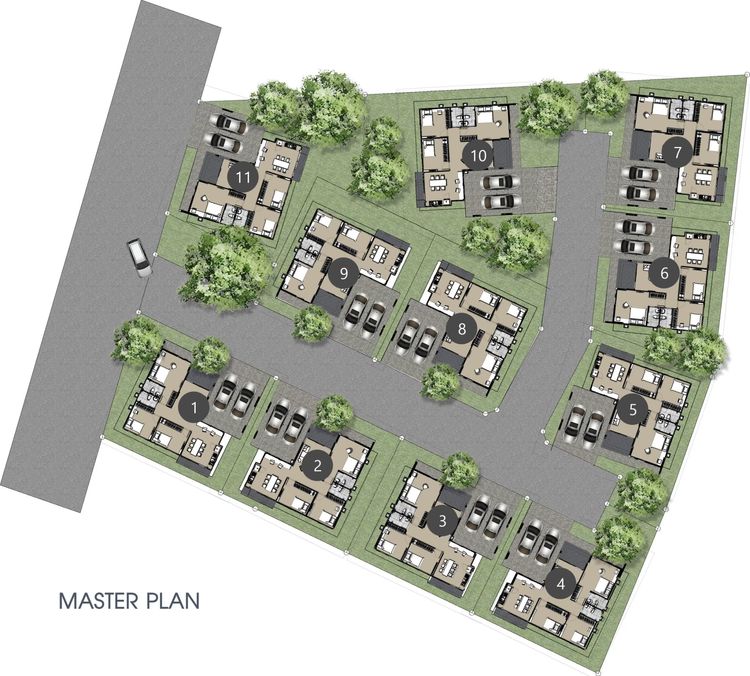 ภาพแบบบ้าน-แทมมารีน การ์เดน โฮม