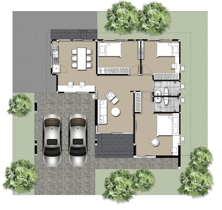 ภาพแบบบ้าน-แทมมารีน การ์เดน โฮม