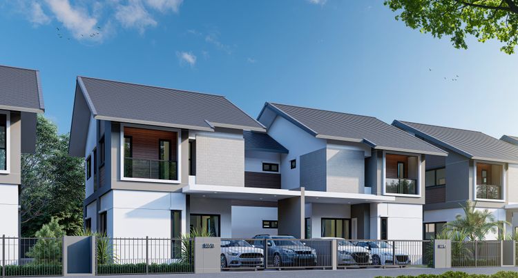 ภาพแบบบ้าน-บ้านแฝด