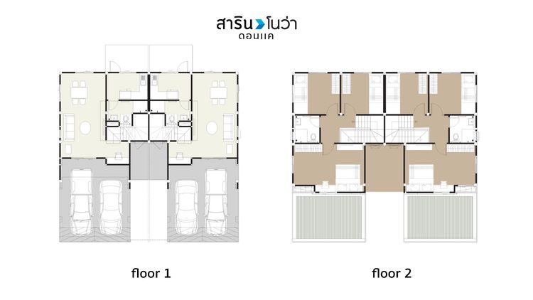 ภาพแบบบ้าน-บ้านแฝด