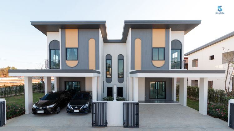 ภาพแบบบ้าน-บ้านแฝด