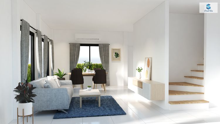 ภาพแบบบ้าน-บ้านแฝด