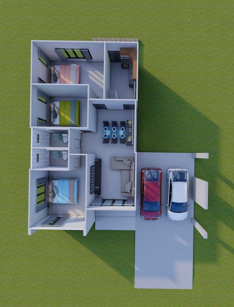 ภาพแบบบ้าน-บ้านเพชรพลอย