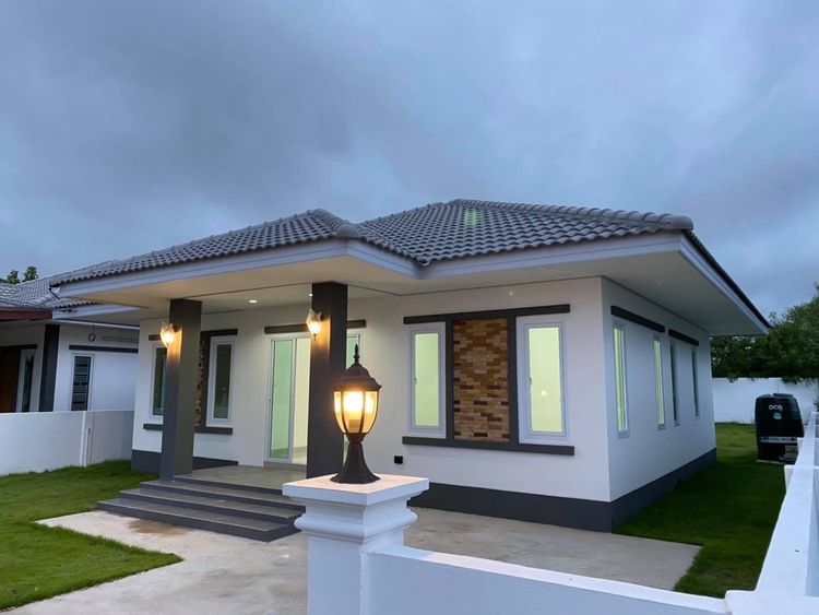 ภาพแบบบ้าน-บ้านเดี่ยวชั้นเดียว