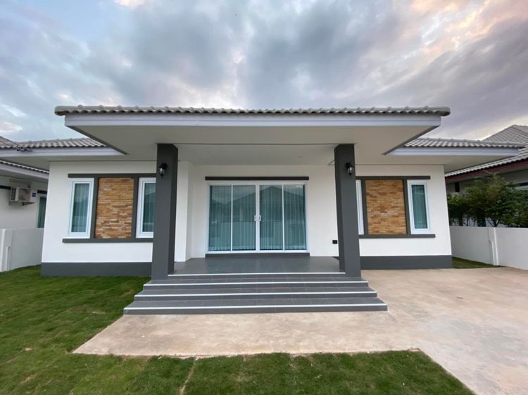 ภาพแบบบ้าน-บ้านเดี่ยวชั้นเดียว