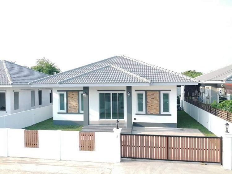 ภาพแบบบ้าน-บ้านเดี่ยวชั้นเดียว