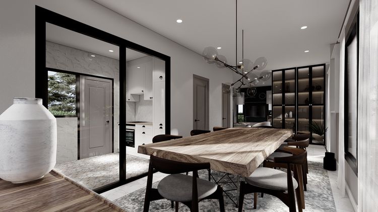 ภาพแบบบ้าน-บ้านเดี่ยว 2 ชั้น