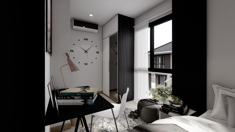 ภาพแบบบ้าน-บ้านเดี่ยว 2 ชั้น