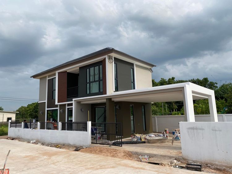 ภาพแบบบ้าน-บ้านเดี่ยว 2 ชั้น