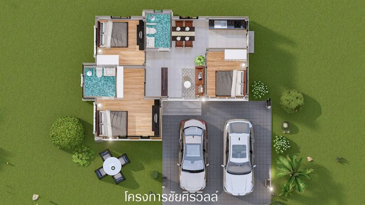 ภาพแบบบ้าน-ชัยศิริ วิลล์ ตระการ 1