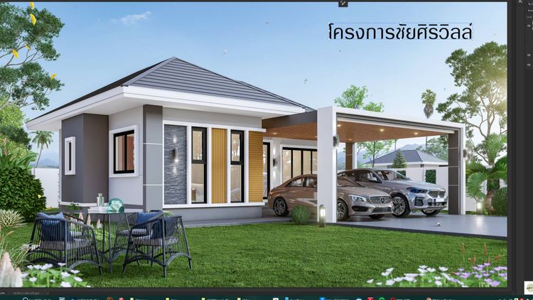 ภาพแบบบ้าน-ชัยศิริ วิลล์ ตระการ 1