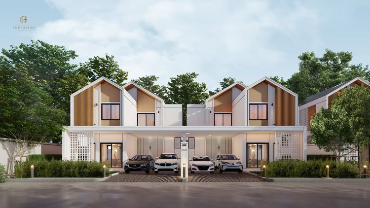 ภาพแบบบ้าน-Hilton Emerald บ้านเเฝดสองชั้น