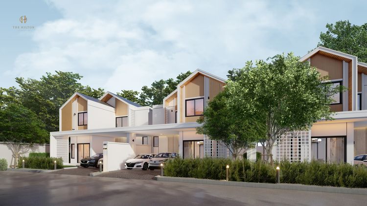 ภาพแบบบ้าน-Hilton Emerald บ้านเเฝดสองชั้น