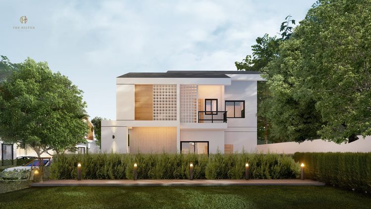 ภาพแบบบ้าน-Hilton Emerald บ้านเเฝดสองชั้น