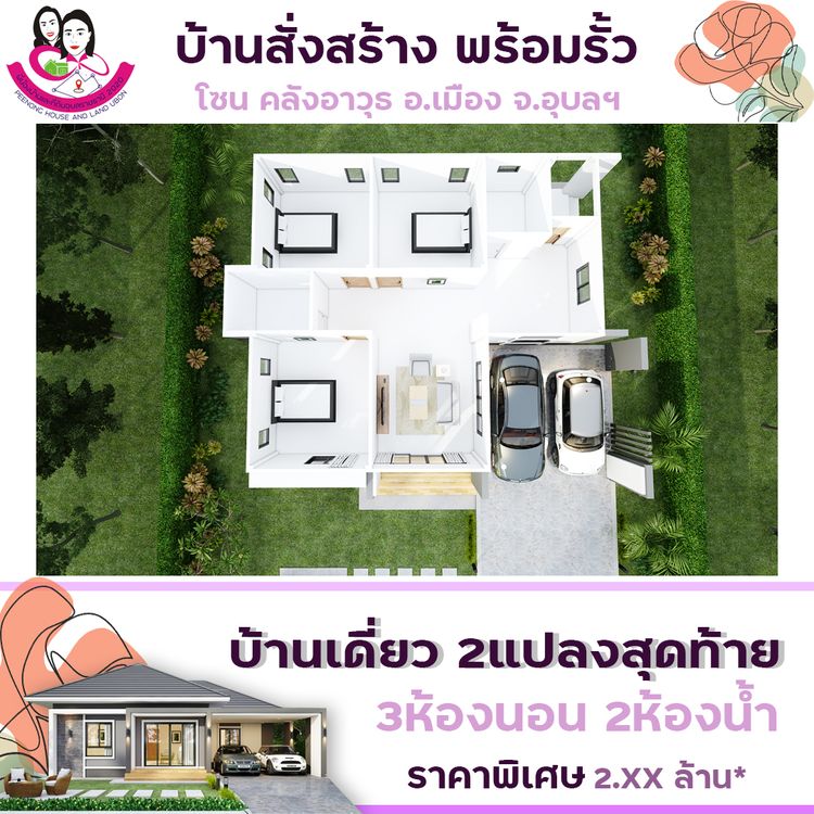 ภาพแบบบ้าน-บ้านสร้างสุขคลังอาวุธ สไตล์ปั้นหยา